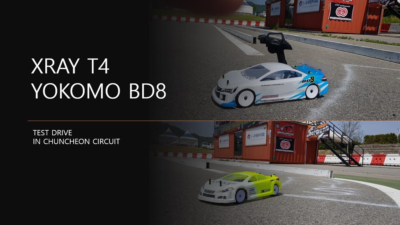 XRAY T4 2018, YOKOMO BD8 TEST DRIVE