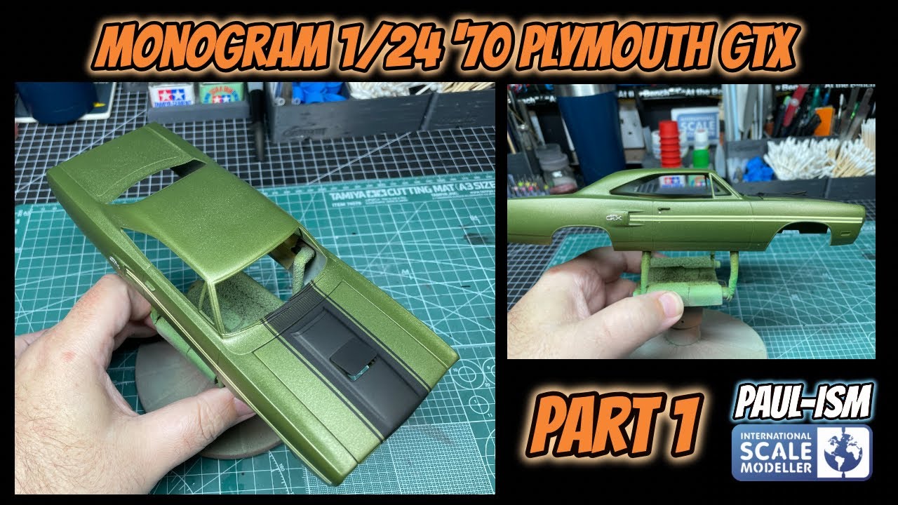 Part 1 - USACC Group Build Monogram 1/24 '70 Plymouth GTX