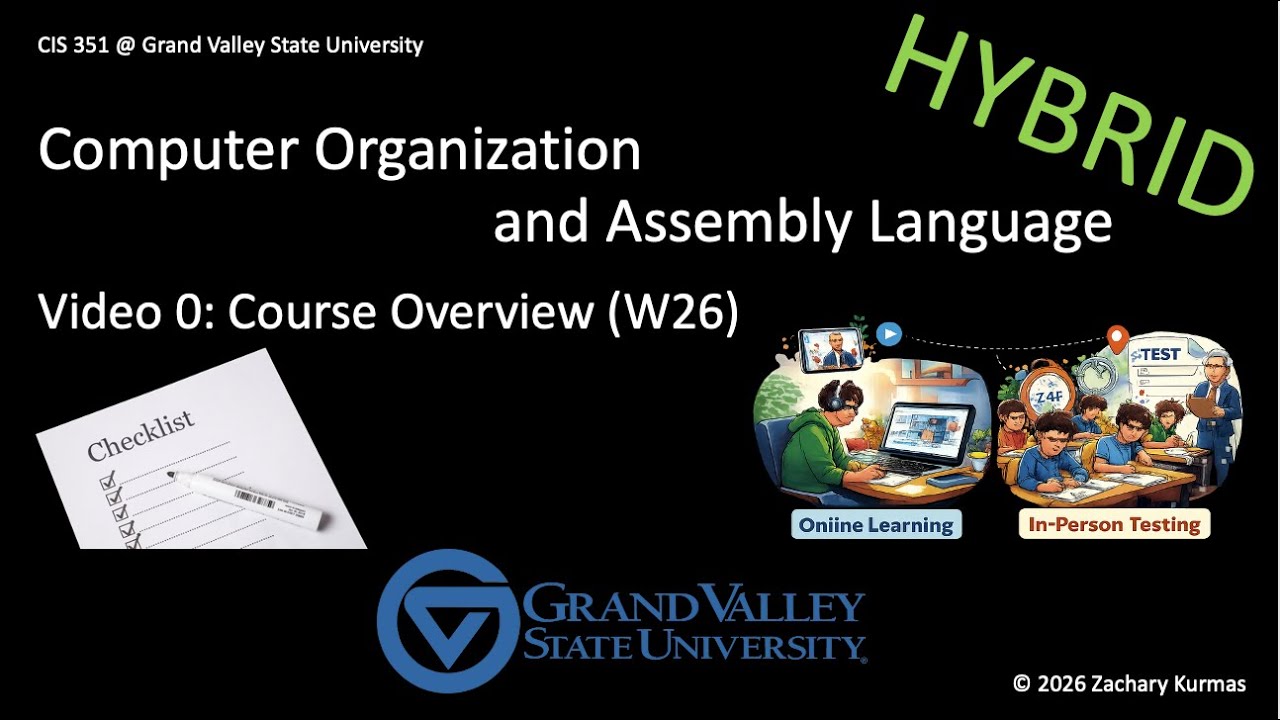 CIS 351: Winter 2026 Overview