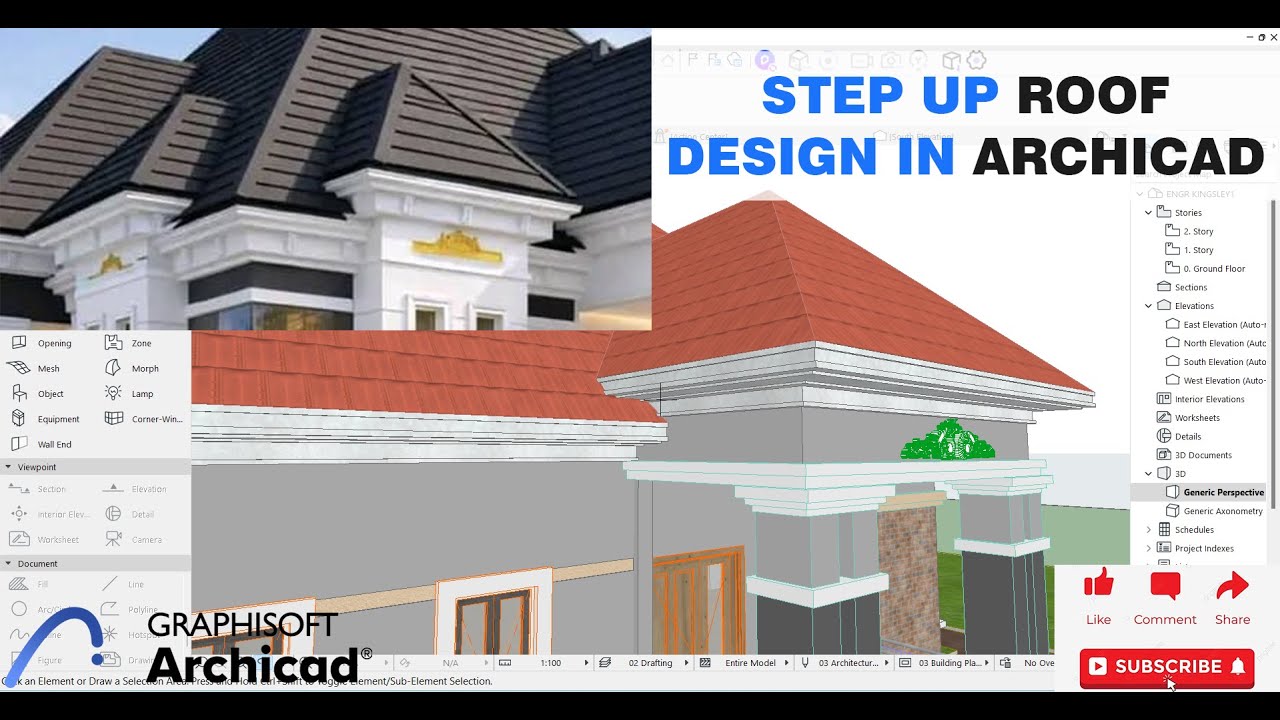 Want Perfect Roofs in Archicad? Watch This Tutorial Now