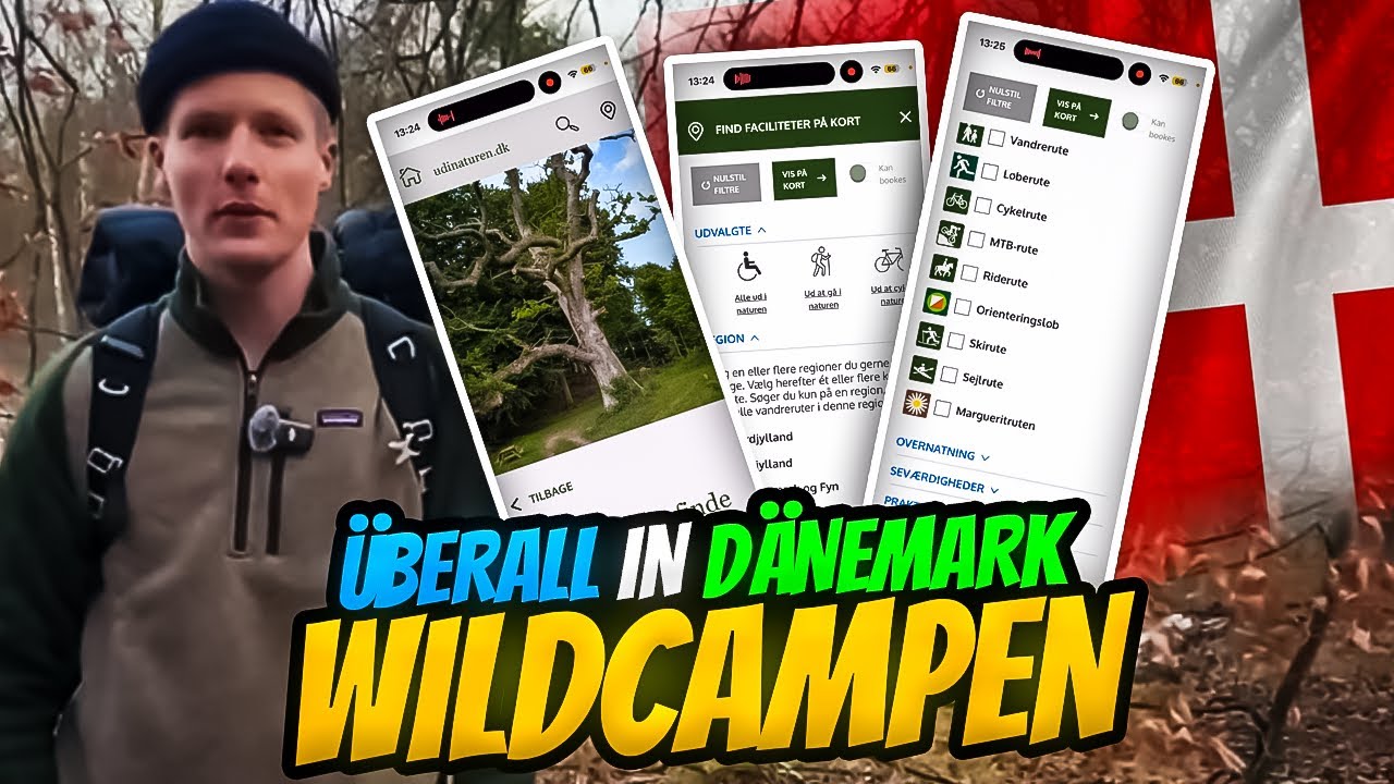 Wildcampen in Dänemark - Was ist erlaubt ? & Wie du überall schlafen darfst?
