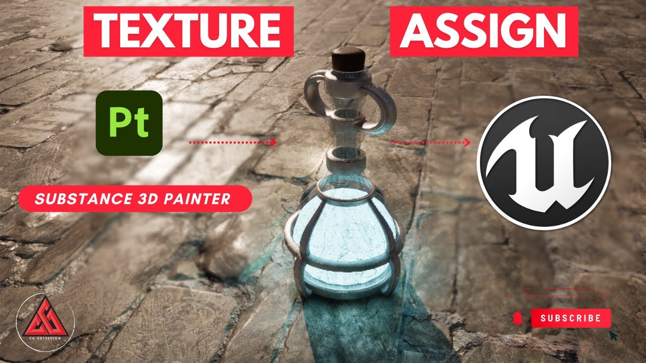 Class - 19  |🎮 Assigning Textures from Substance Painter to Unreal Engine