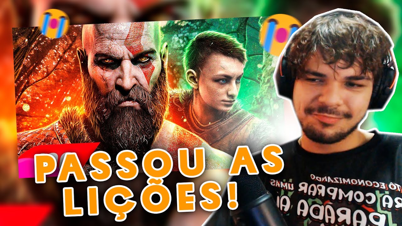 (NÃO ESPERAVA ESSA VIBE!) React Rap do Kratos e Atreus (God of War) - NÓS SOMOS DEUSES | NERD HITS