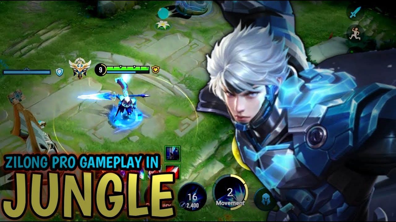 Honor Of Kings : Zilong Aggressive Gameplay | Pro Gameplay In Jungle - HOK
