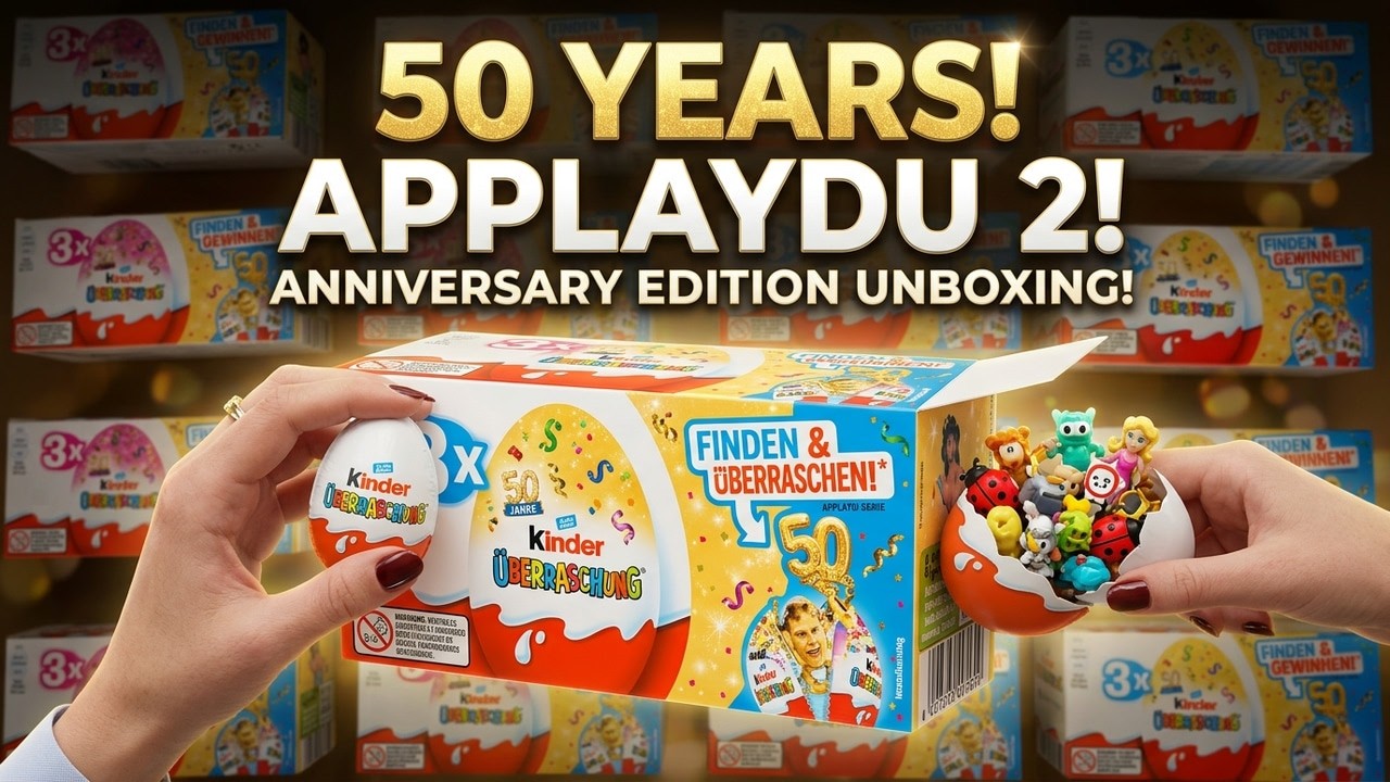 Anniversary edition 50 years of Kinder Surprise 2 series 