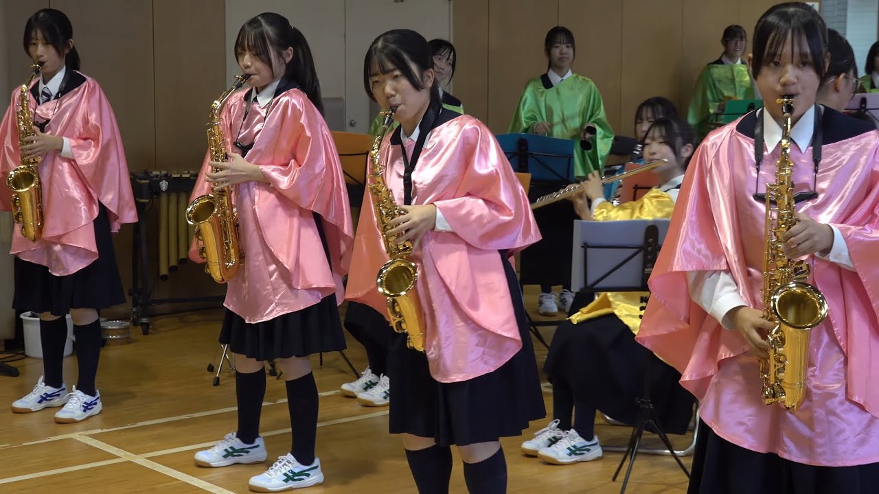 越谷南高校 吹奏楽部「宝島」