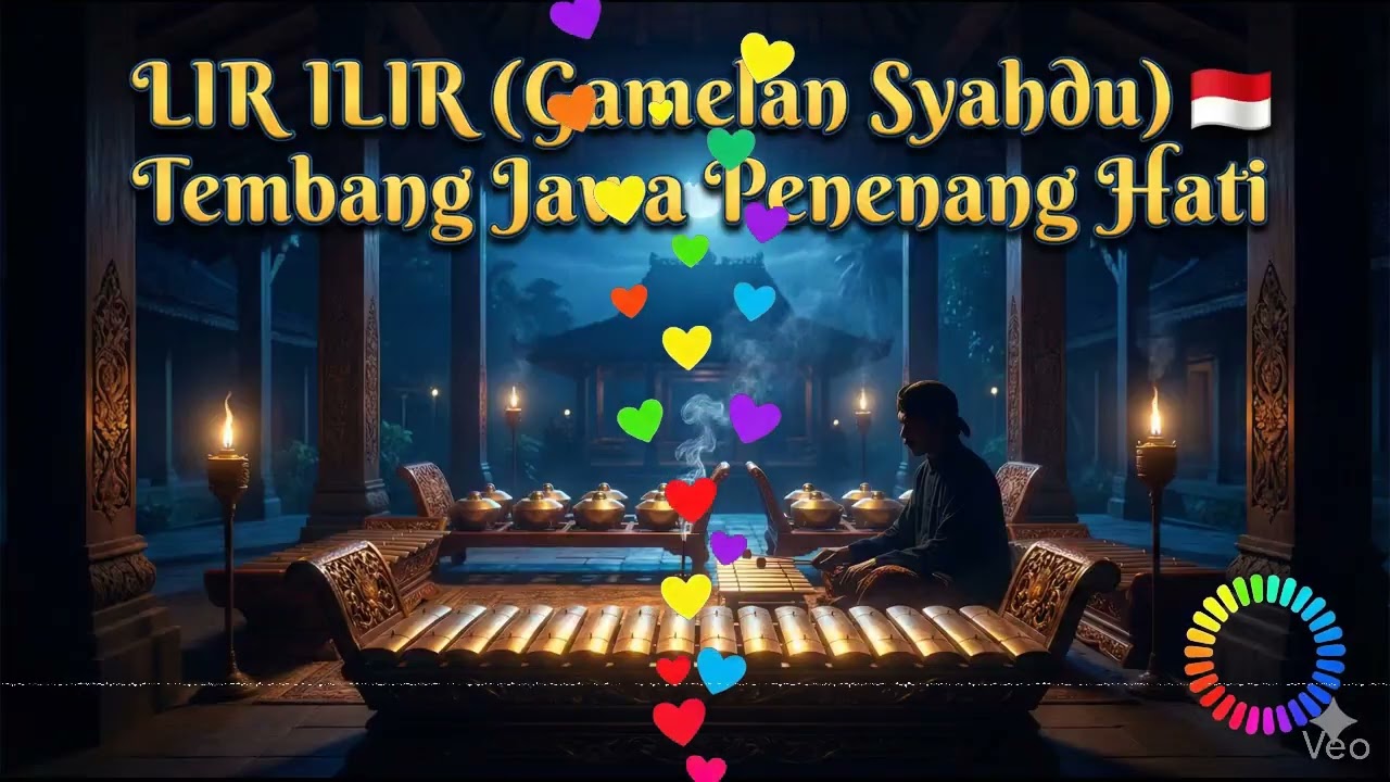 LIR ILIR (Gamelan Syahdu) 🇮🇩 Tembang Jawa Penenang Hati | Saron & Suling Merdu