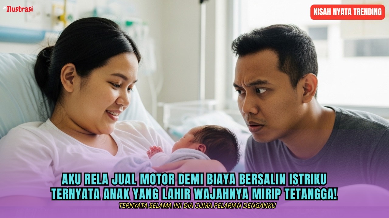 AKU RELA JUAL MOTOR DEMI BIAYA BERSALIN ISTRIKU, TERNYATA ANAK YANG LAHIR WAJAHNYA MIRIP TETANGGA!