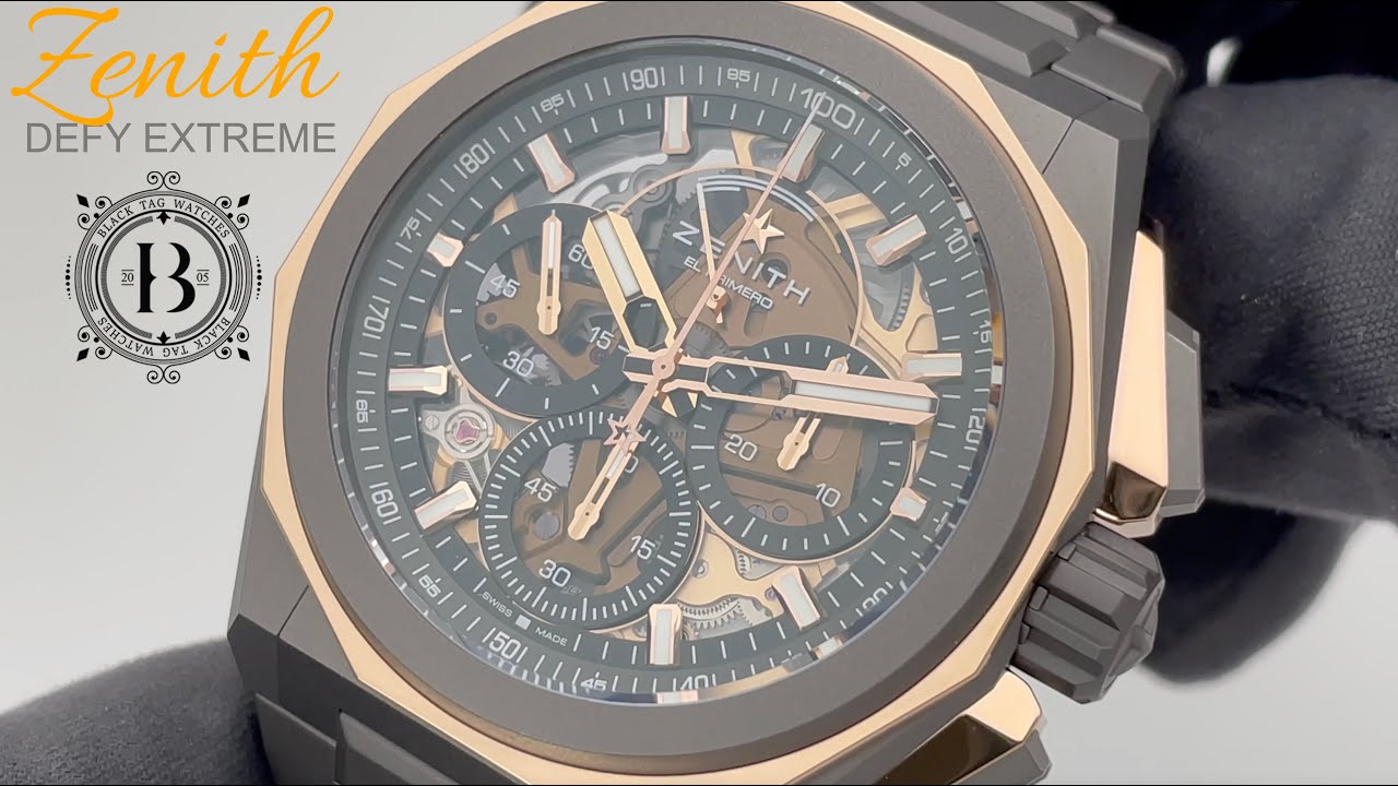 Zenith Defy Extreme Titanium Rose Gold 87.9100.9004/03.I001