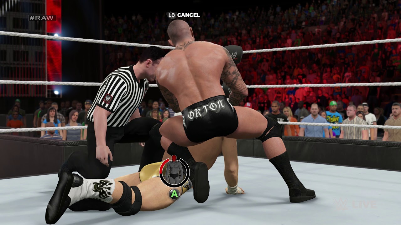 WWE Monday Night RAW: September 2, 2013 - Cody Rhodes vs Randy Orton (WWE 2K15)