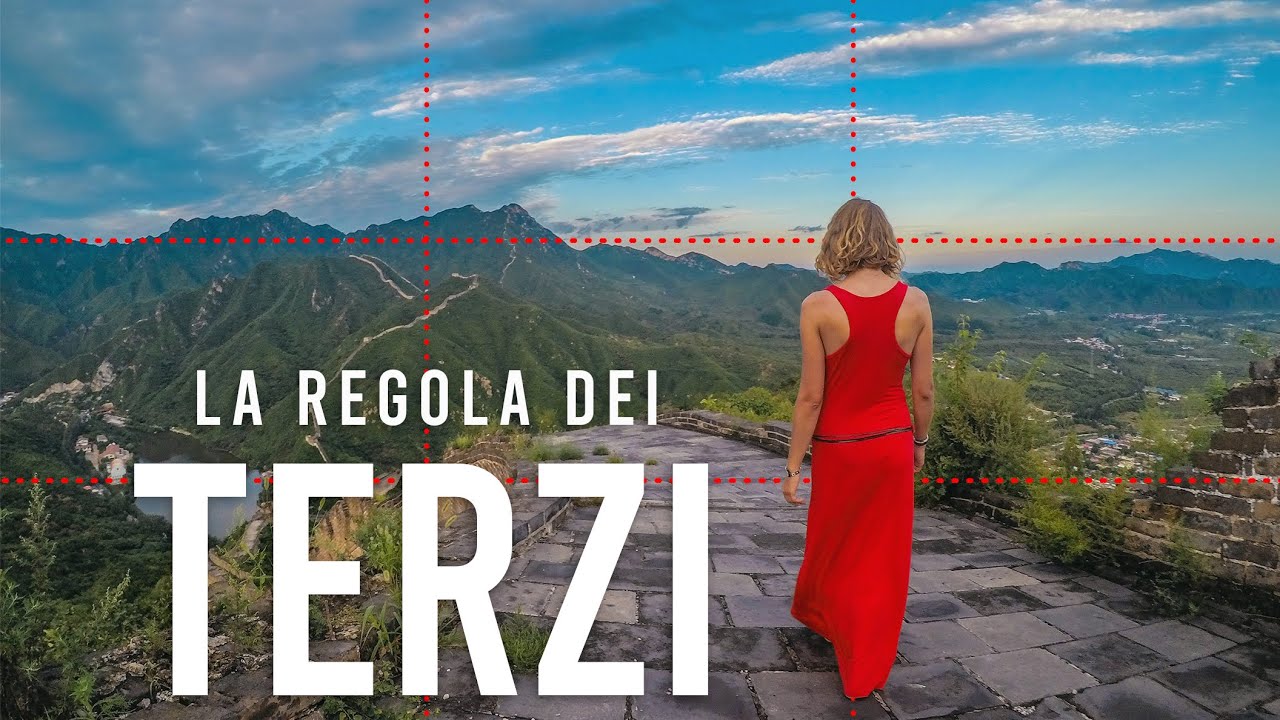 REGOLA DEI TERZI - Migliorare la COMPOSIZIONE Fotografica  [Corso Da Zero a Fotografo] Ep 1