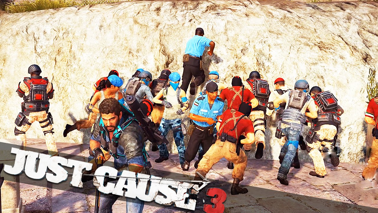 JUST CAUSE WAR!!!! Just Cause 3 Mods Showcase!