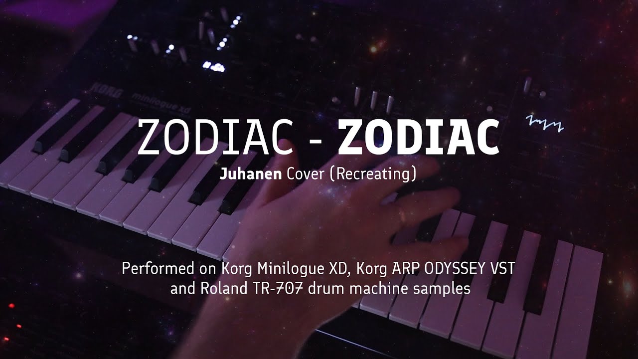 Zodiac (Зодиак) - ZODIAC (Juhanen cover/recreating/кавер) || Korg Minilogue XD + ARP ODYSSEY VST