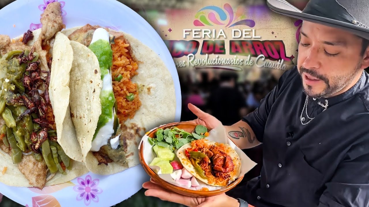 La Feria del Taco de Arroz en Cuautla,Mor.