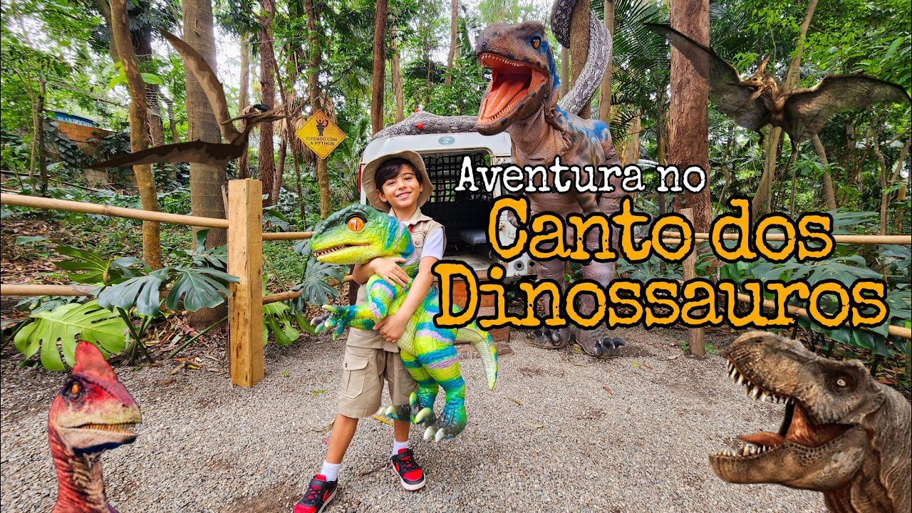 CONHEÇA O CANTO DOS DINOSSAUROS EM OSASCO/ SP