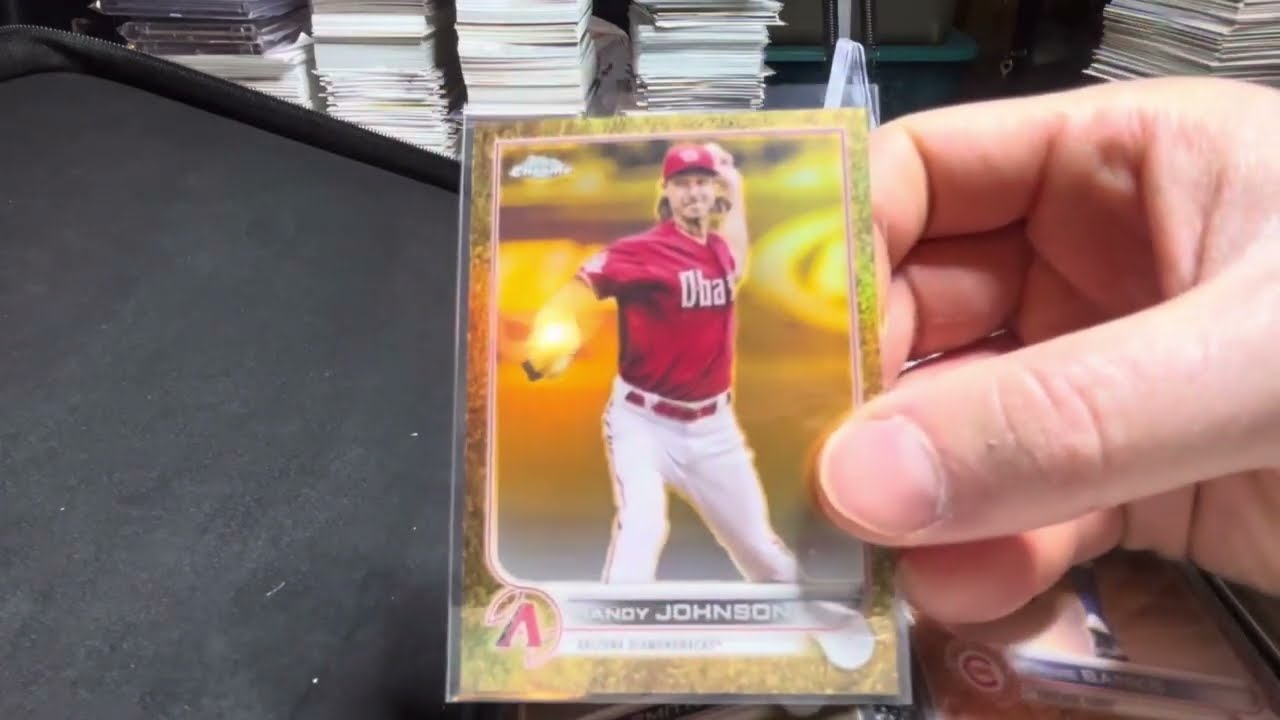 Добавление в набор Topps Gilded Collection 2022 года - Обновление №37: Рэнди Джонсон и Тони Гвинн!