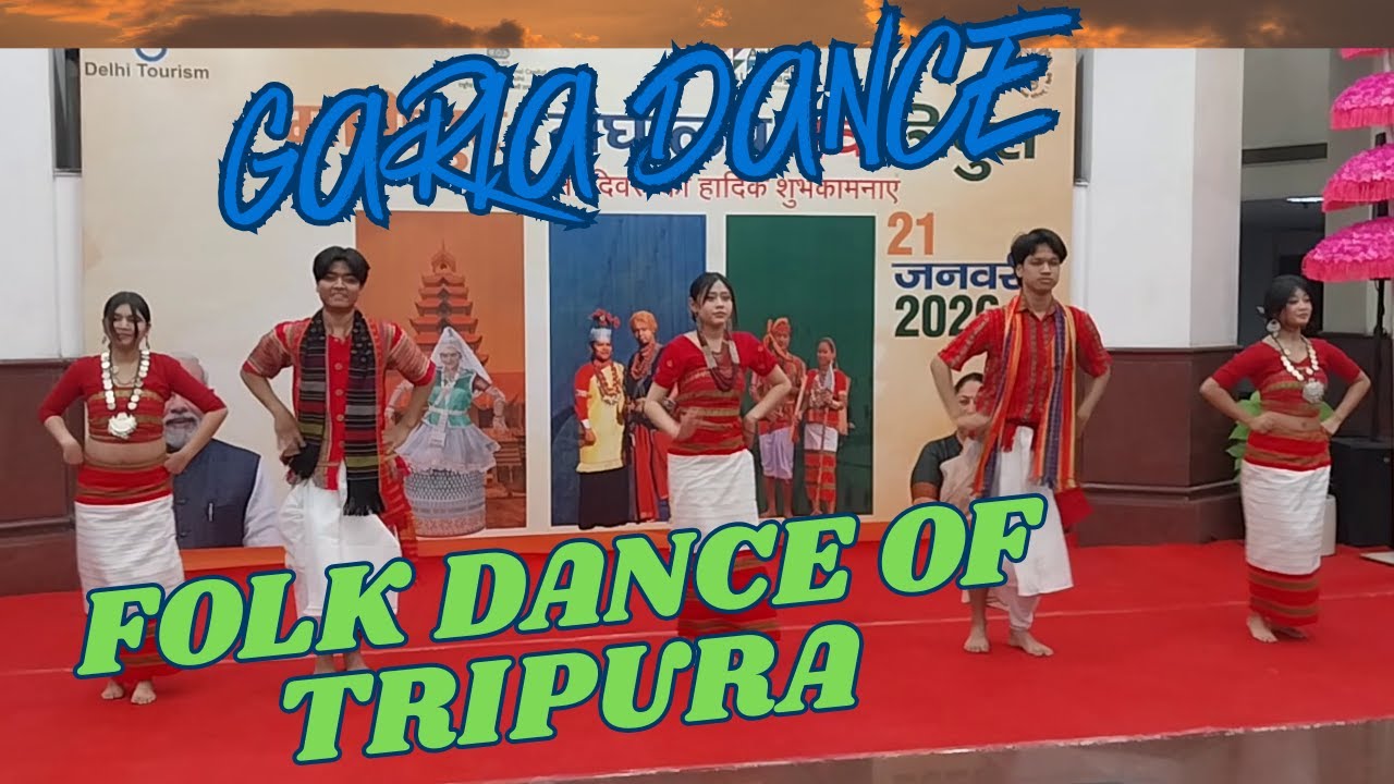 Garia Dance | Traditional Folk Dance of Tripura | Delhi Secretariat | TRIPURA FOLK DANCE