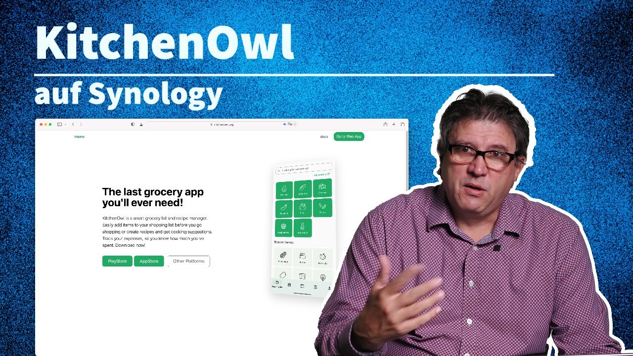 KitchenOwl auf Synology