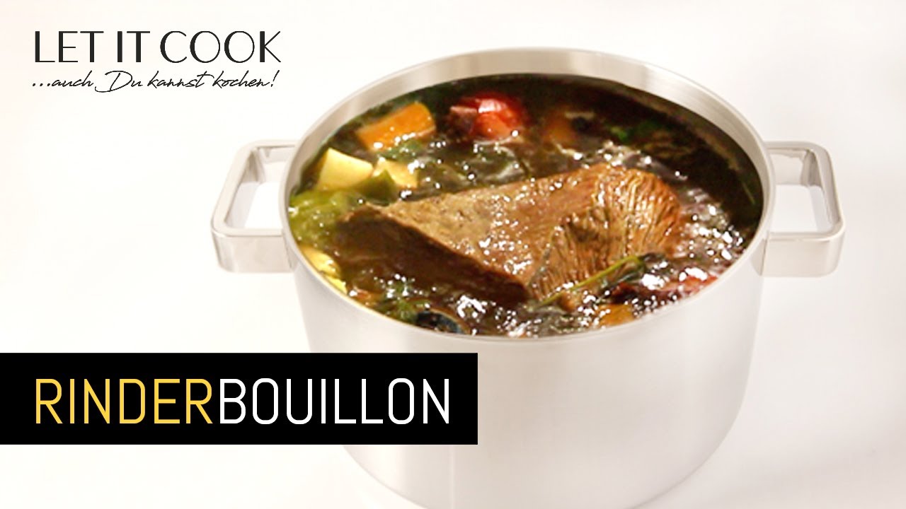 Rinder Suppe(Bouillon) - ein muss in der guten Küche