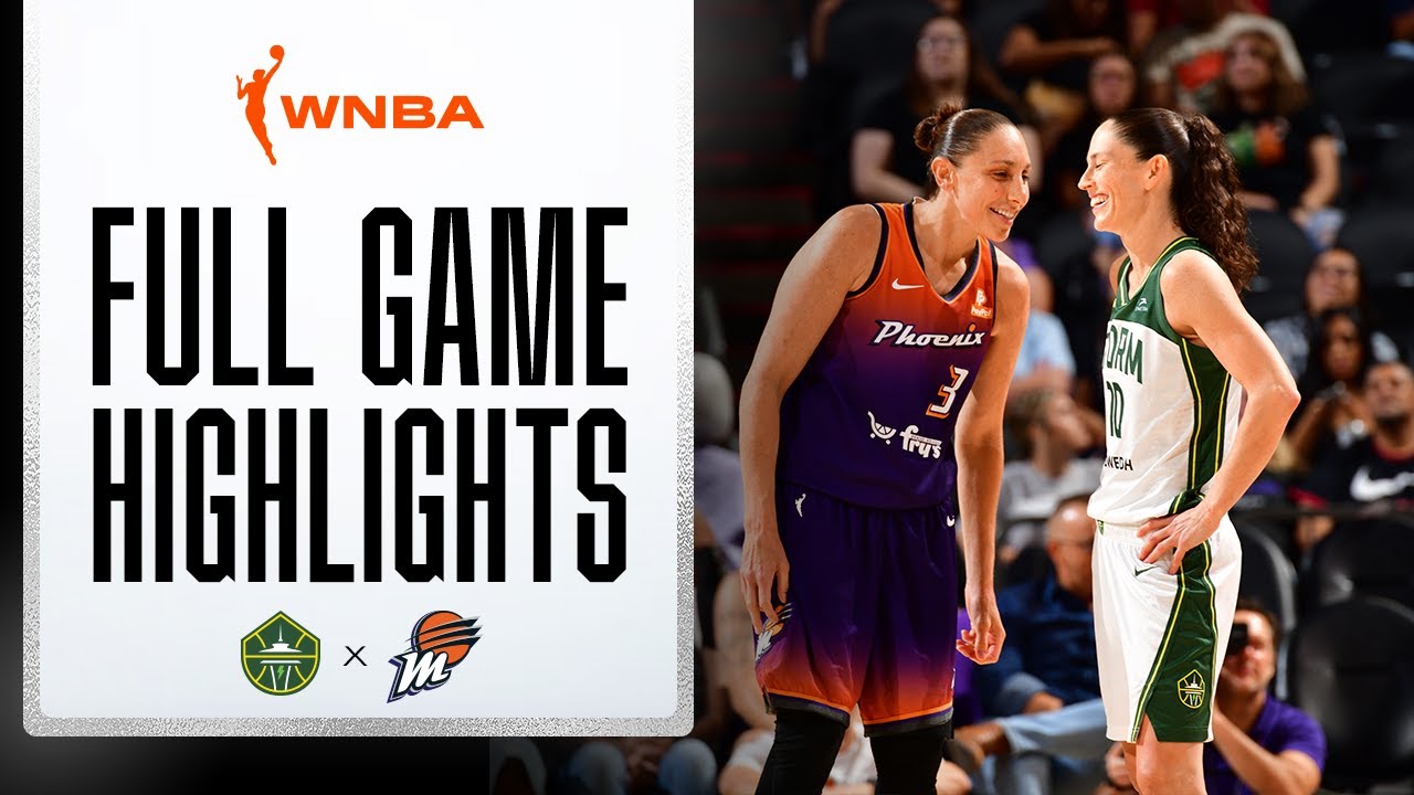 SEATTLE STORM vs. PHOENIX MERCURY | FULL GAME HIGHLIGHTS | July 22, 2022