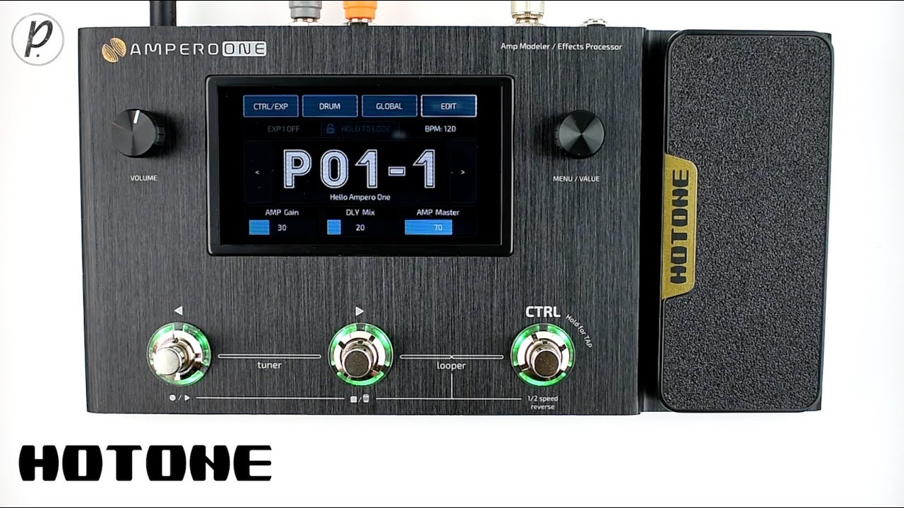 Hotone Ampero One Amp Modeler Effects Processor (Stereo)
