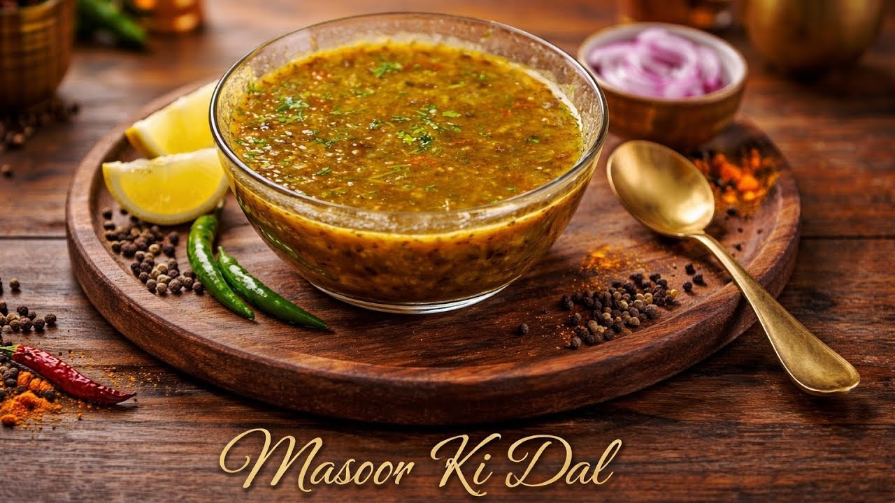 मसूर की दाल#trending #recipe #food #cooking #foodforfoodies #cookingchannel #masoordaal #healthy #yt