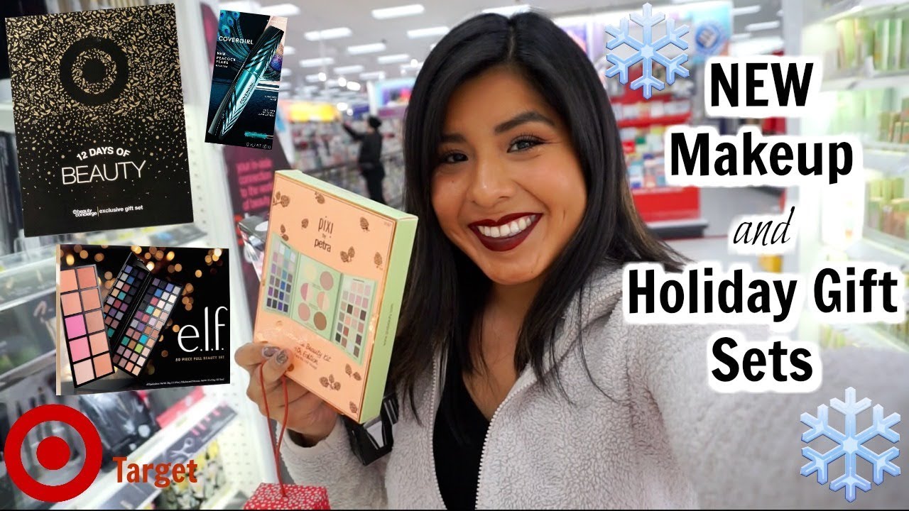 Come Shop With Me: NEW Drugstore Makeup at Target + Beauty Holiday Gift Sets at Target