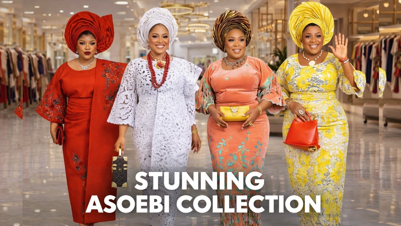 Stunning Asoebi & Owambe Styles | Ankara, Lace, Velvet & Kaftan Lookbook