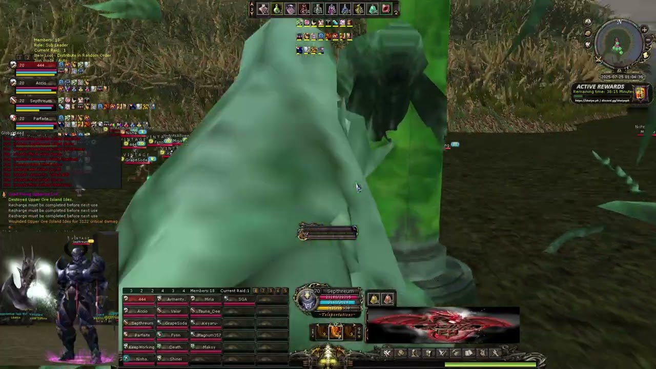 Shaiya PH PvP video July 25 midnight Ore Island