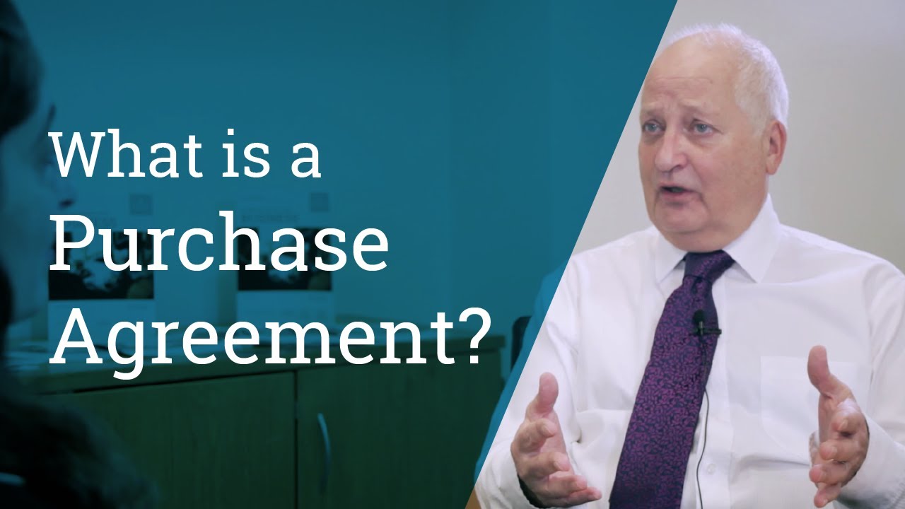 What is a Purchase Agreement?