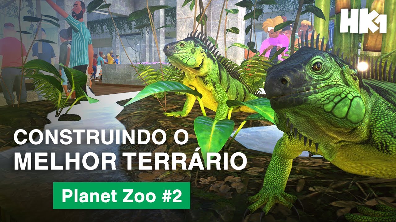Construindo o Terrário Perfeito - Planet Zoo #2 | HomineK1 (Gameplay Time-lapse)