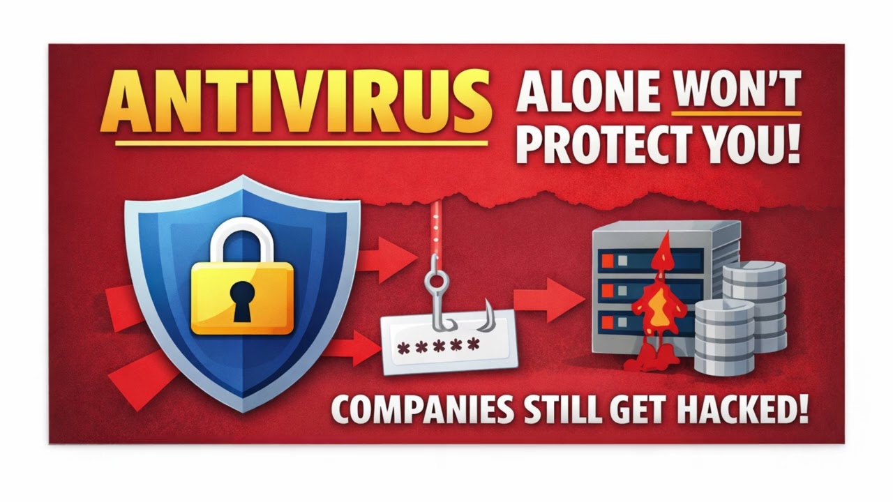 Ransomware and Malware on the rise NO Antivirus is not what protects you