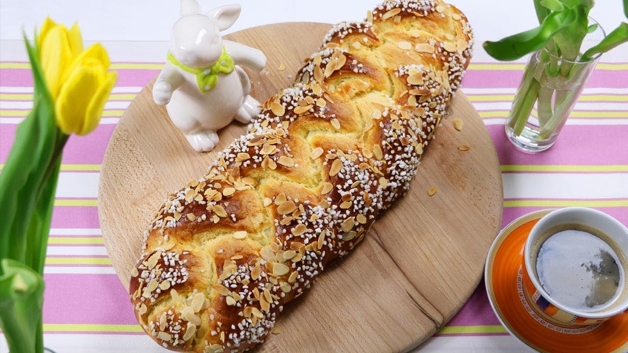 Watteweicher Hefezopf - Osterzopf mit/ohne Rosinen - locker und saftig - Braided Yeast Bun