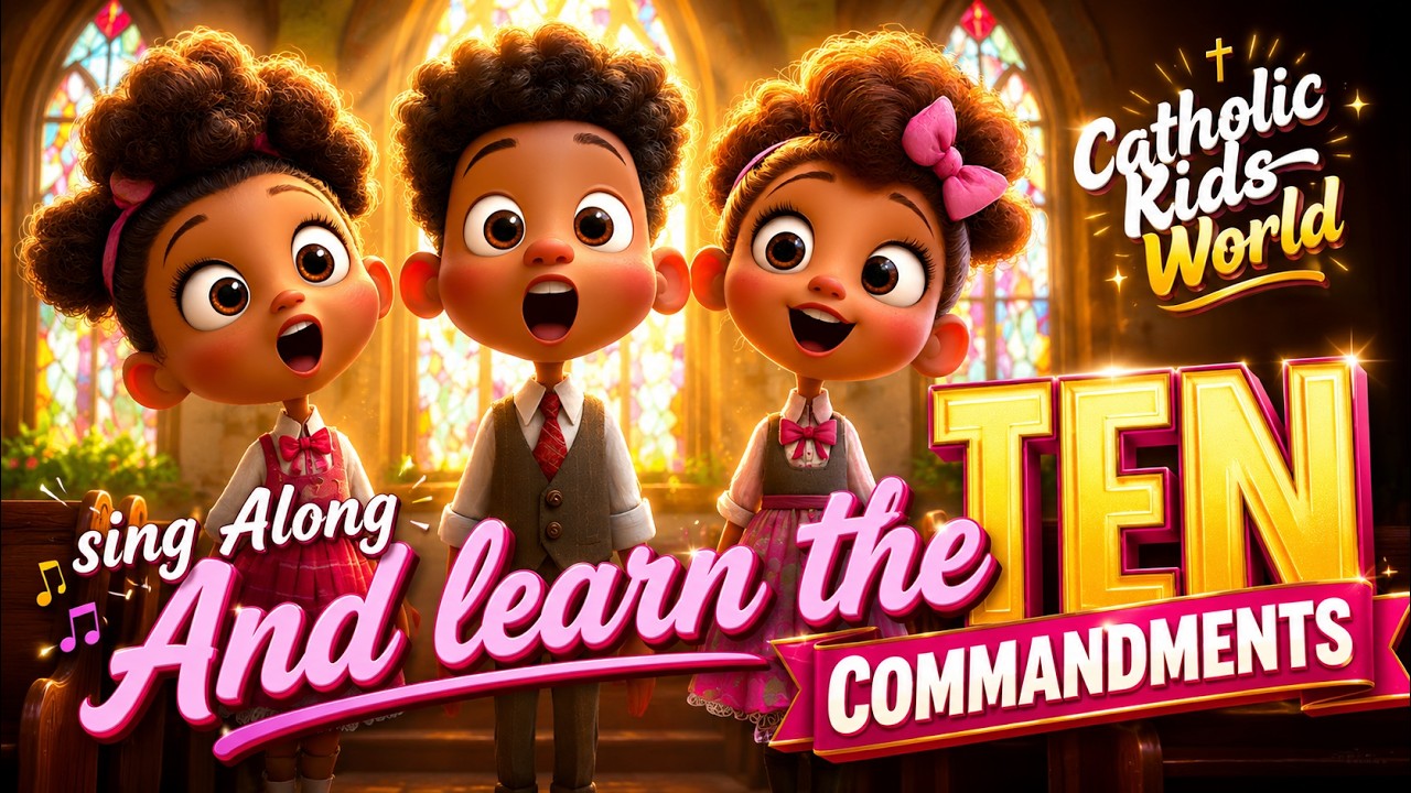 “Ten Commandments — Not Eleven! | Catchy Christian Kids Song About God’s Rules”