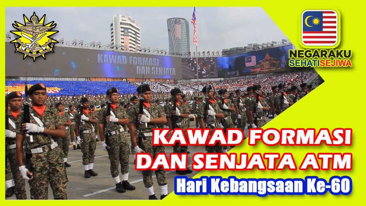 Kawad Formasi ATM - Dataran Merdeka #Merdeka60