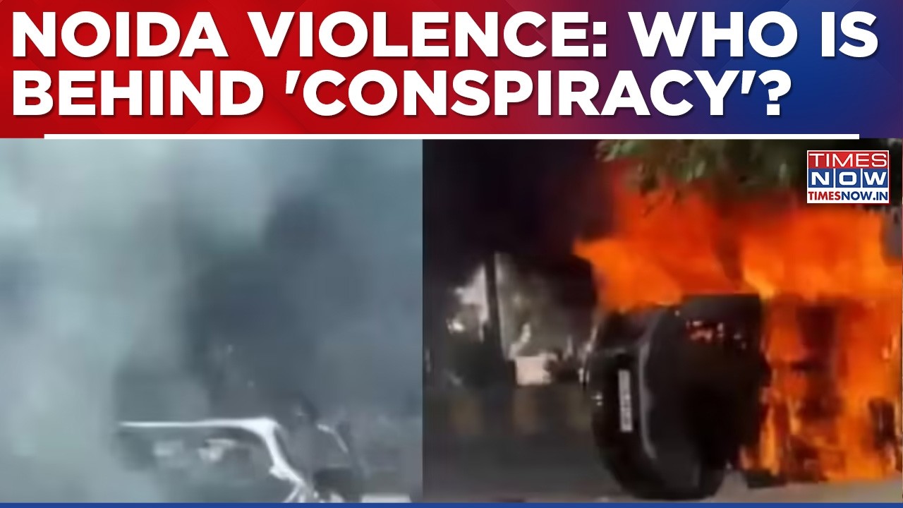 Noida Vioience: Routine Protest Escalates & Spirals Into Chaos, Tensions & Large-Scale Disruptions