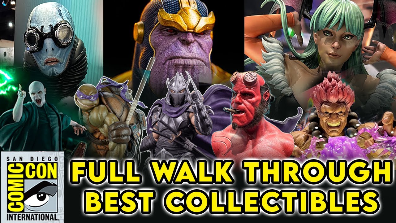 Best Collectibles at San Diego Comic Con - SDCC Collectibles Video Tour!
