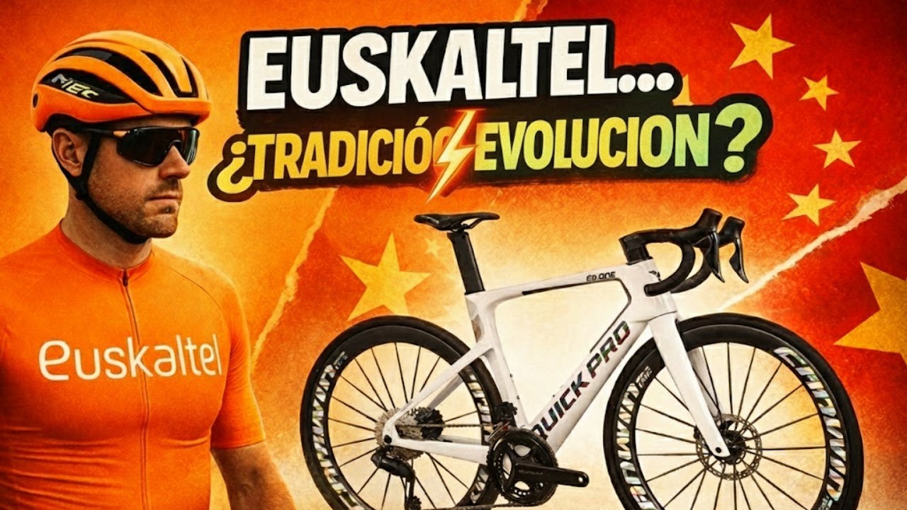 ¡BOMBAZO! EUSKALTEL correrá con una bici CHINA en 2026 🇨🇳 QUICK PRO | Andoni Arriaga