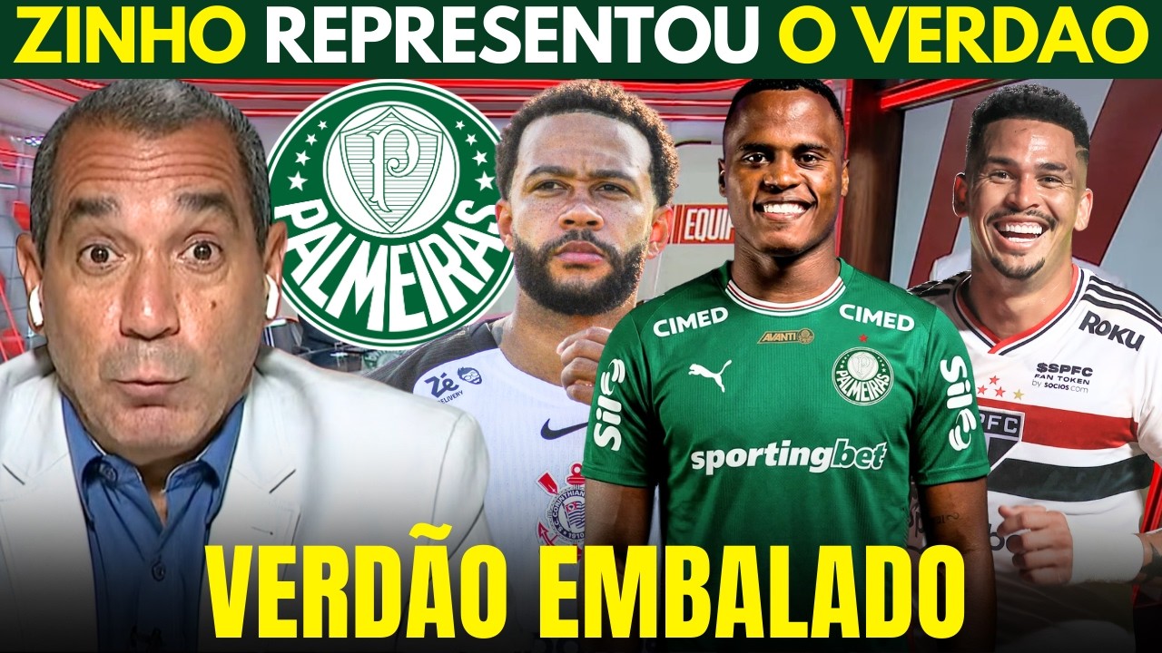 RIVAIS ligaram o SINAL! PALMEIRAS vem EMBALADO! VERDÃO favorito? Rivais de olho!