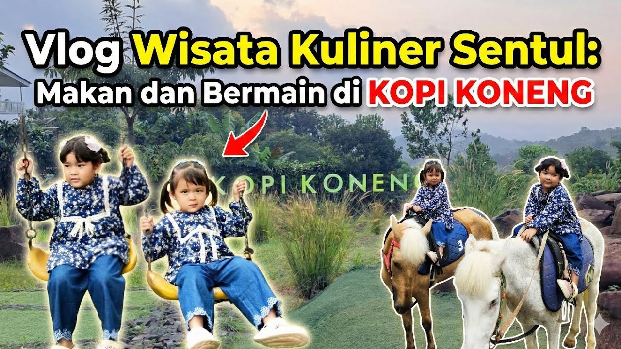 Vlog Kuliner Sentul: Makan Enak dan Bermain Seru di Kopi Koneng