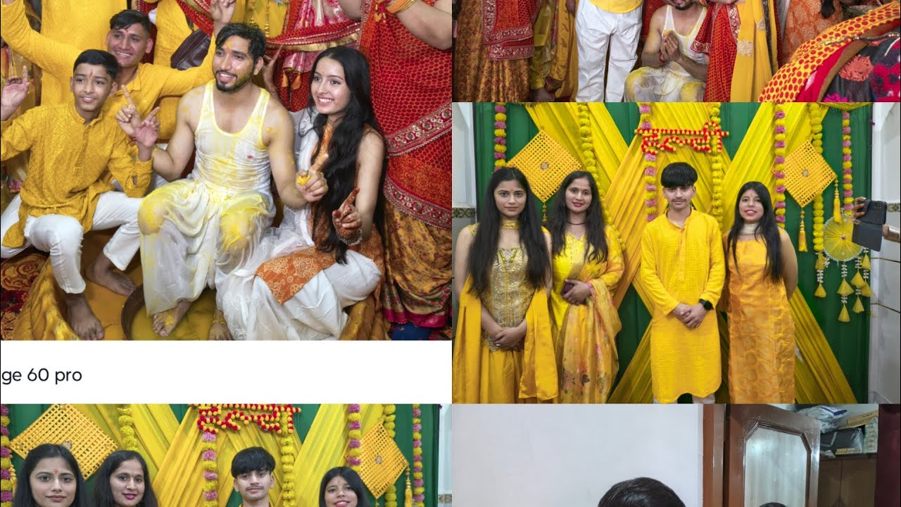 आज मेरे भानजे का किया गया हल्दी फंक्शन किया गया💖💗