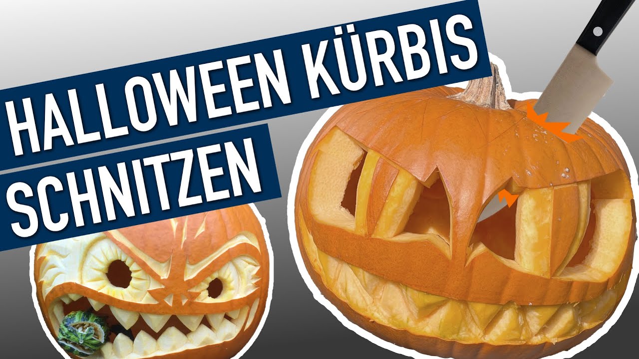 Halloween Kürbis Schnitzen Anleitung 🎃 Kreiere deinen gruseligen Kürbis