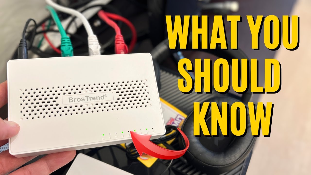 Обзор сетевого коммутатора BrosTrend 8-Port 2.5Gb &mdash; возможно, это именно то, что вам нужно! #спон...