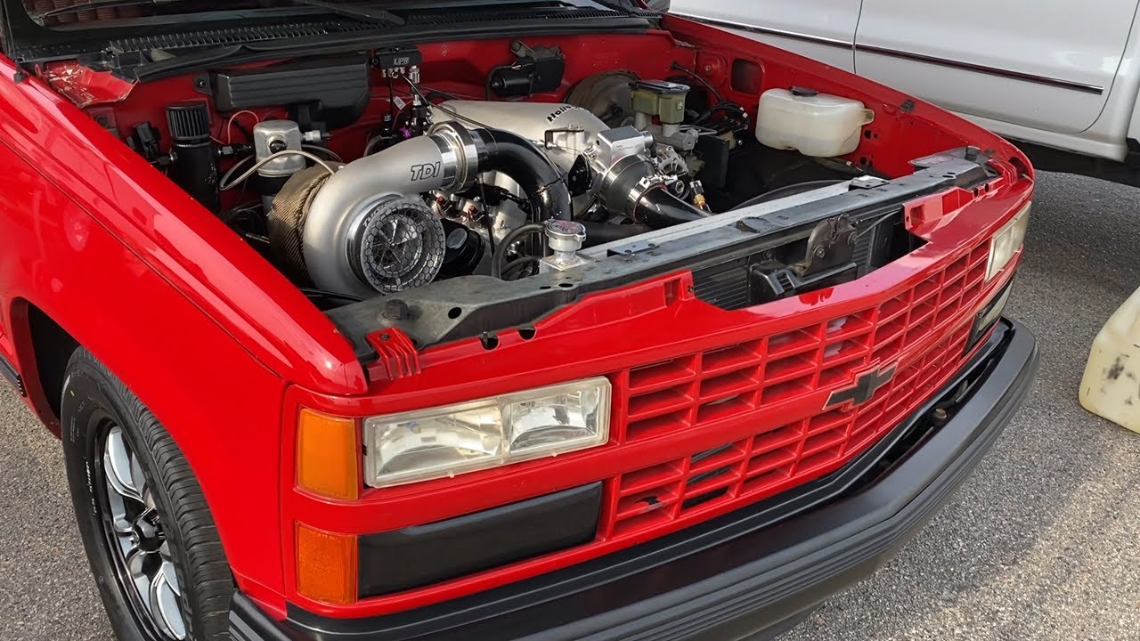 4.8L Turbo LS '92 Chevy 1500 With Gen 4 LS & Forced Inductions Turbo - Drag Racing