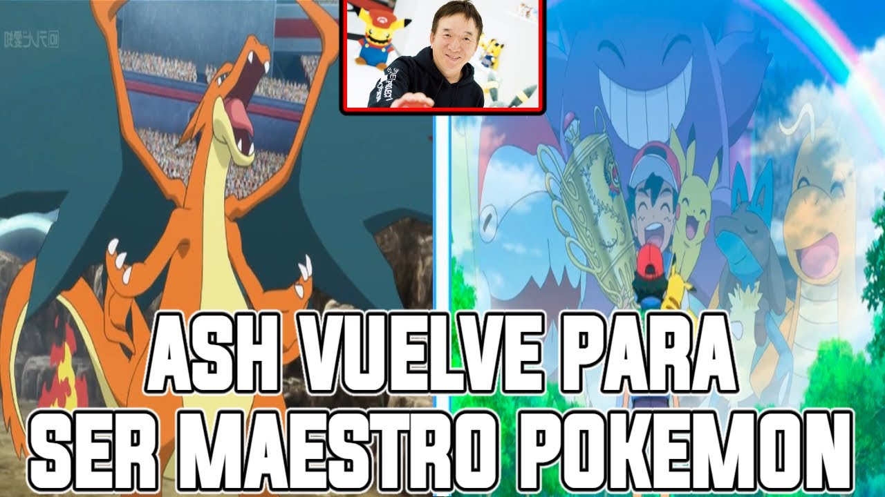 ASH REGRESA PARA VOLVERSE MAESTRO POKEMON | LA DEFENSA DEL TITULO #pokemon | POKEMON HORIZONTES
