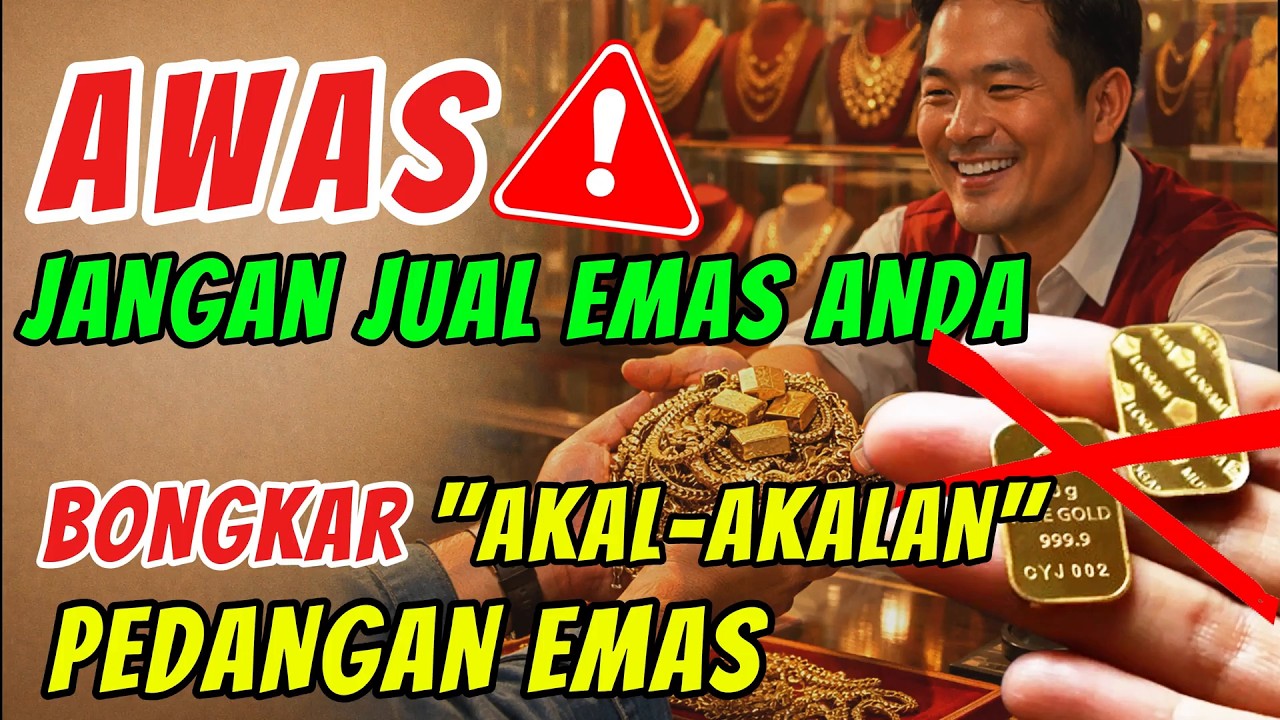 HARGA EMAS LAGI TINGGI, JUAL ATAU SIMPAN?!