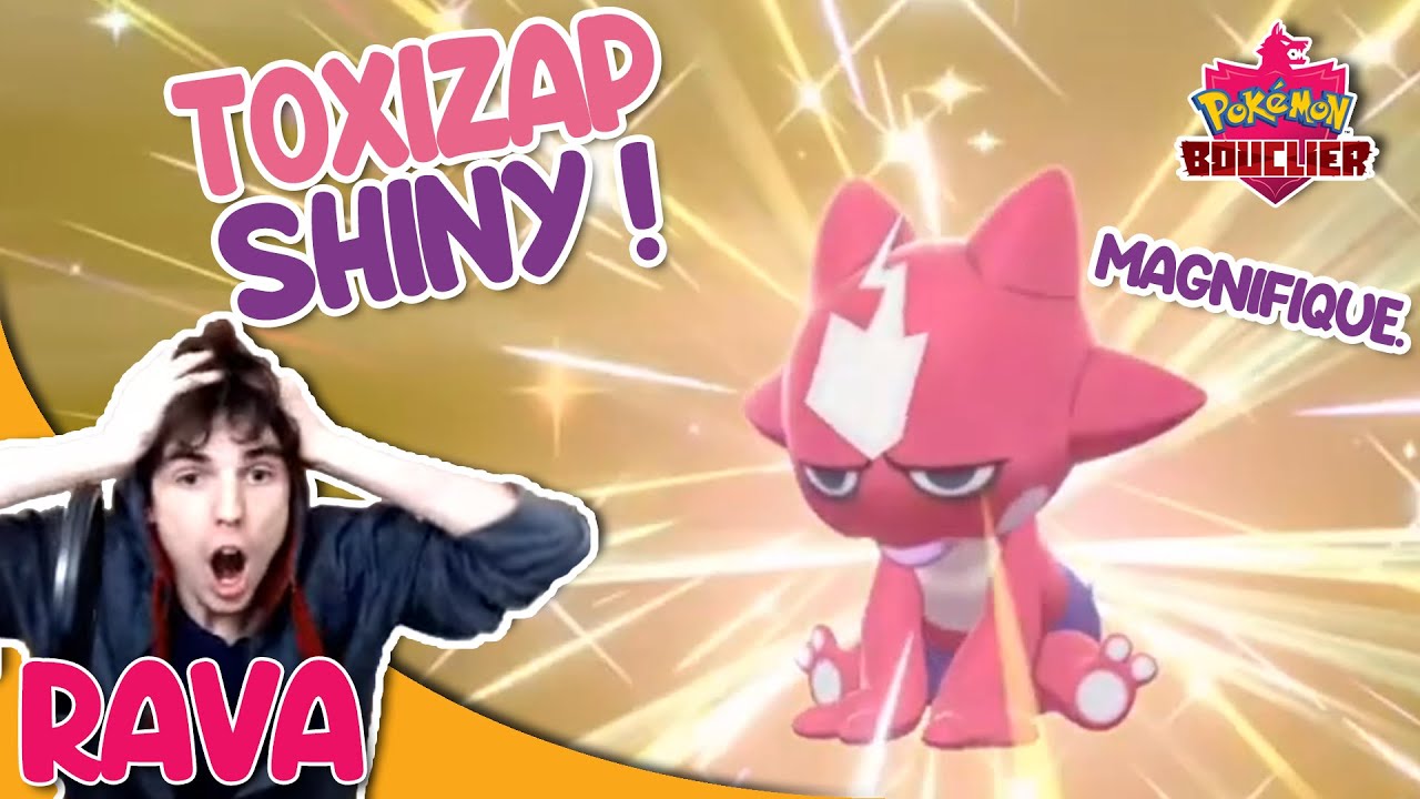 T R O P . M I G N O N . TOXIZAP SHINY ! - EPIC SHINY REACTION - Pokémon EPEE et BOUCLIER