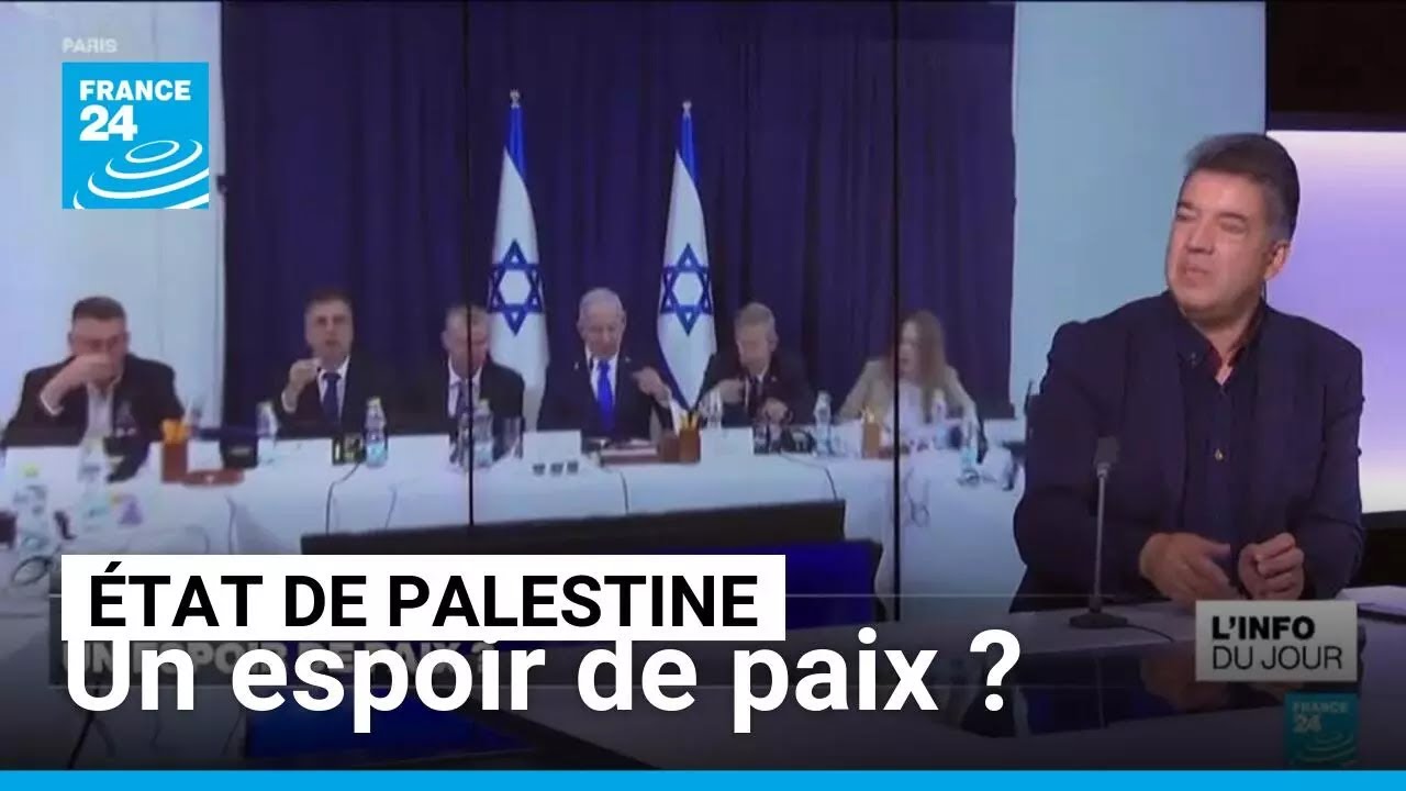 Reconnaissance d'un État de Palestine : un espoir de paix ? • FRANCE 24
