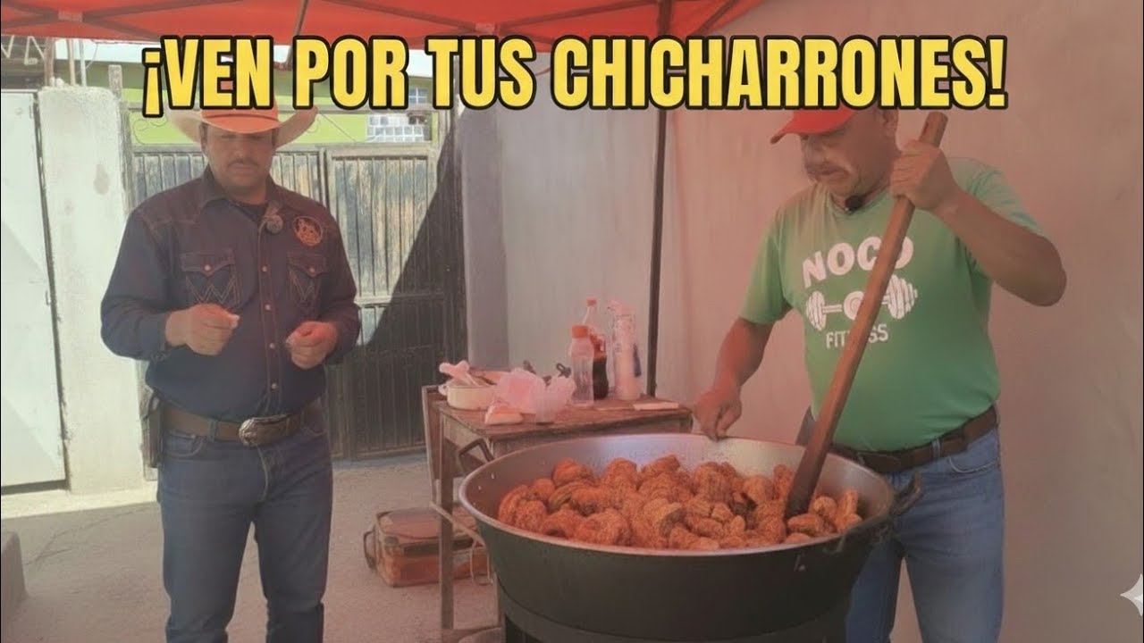 El proceso de los ricos chicharrones con Don Cheo🤤👌👏