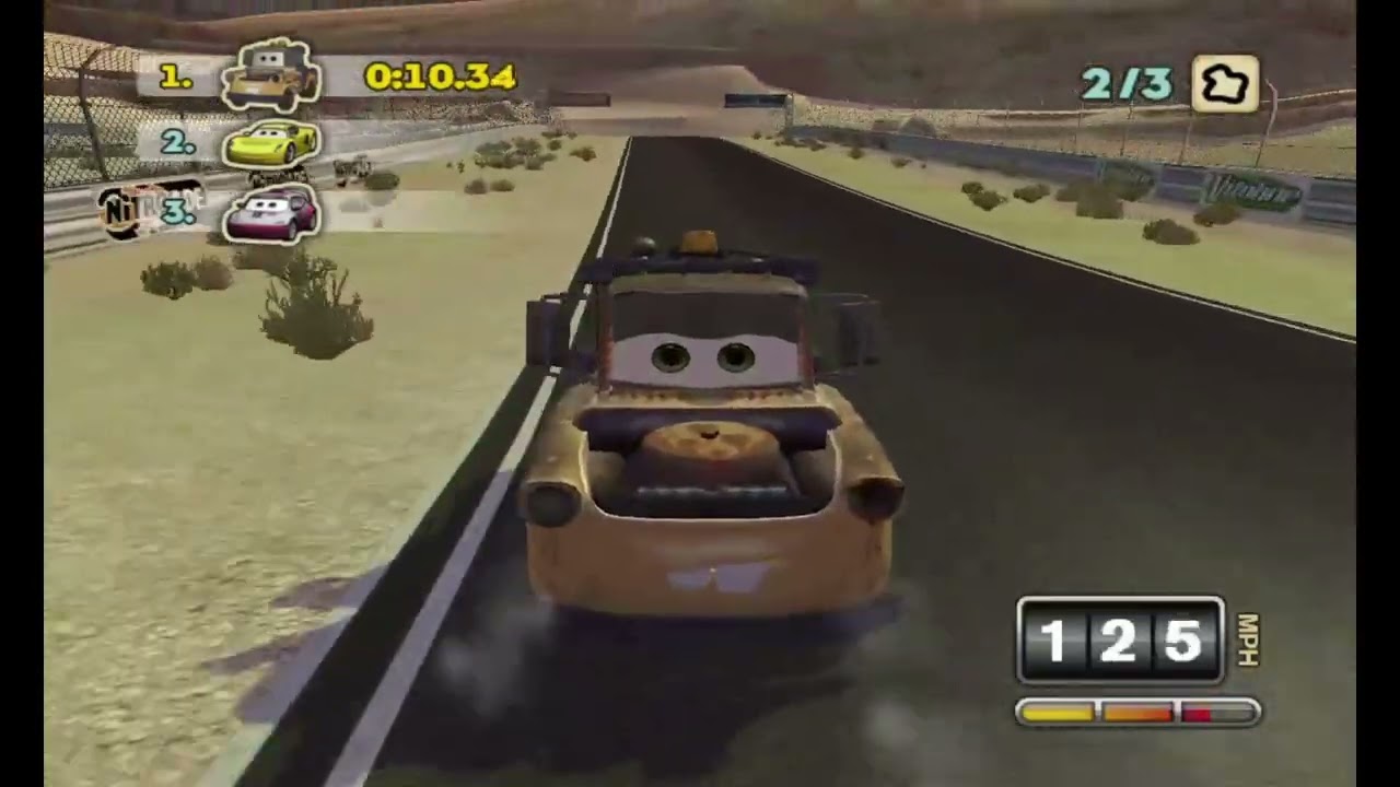 Cars Mater National Stadium Race 1 as Mater